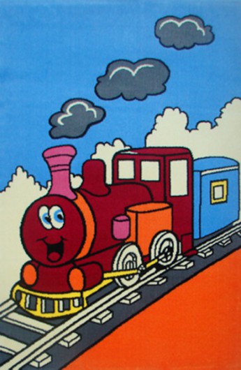 Детски килим Влак